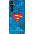 DC Comics Superman Logo Background Pattern Galaxy A36 5G Skin